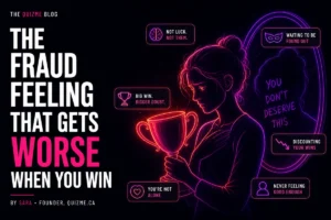 The Fraud Feeling That Gets Worse When You Win