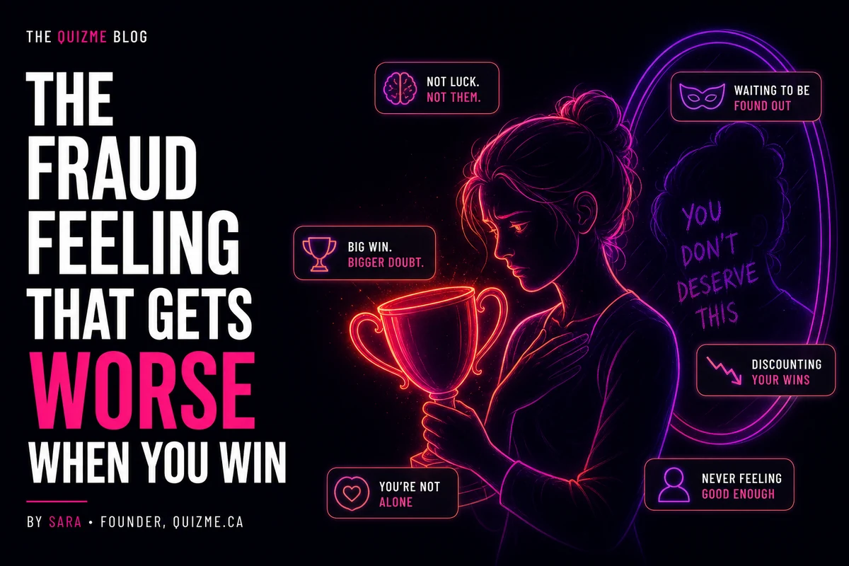 The Fraud Feeling That Gets Worse When You Win
