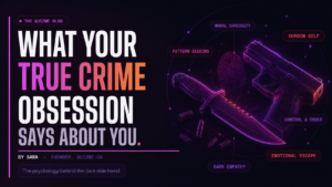 What Your True Crime Obsession Says About You