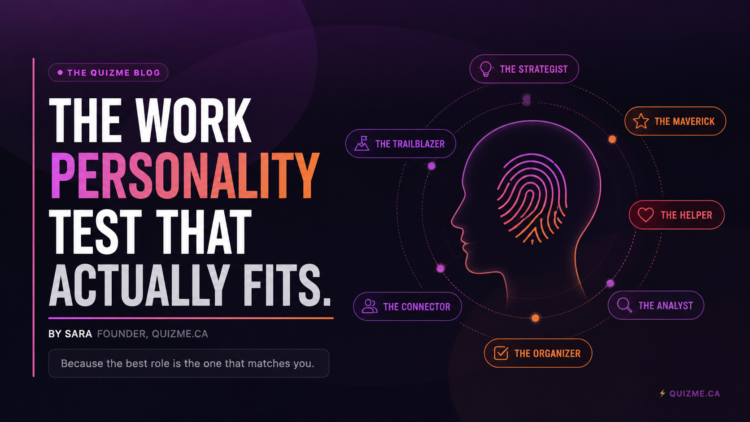 The Work Personality Test That Actually Fits